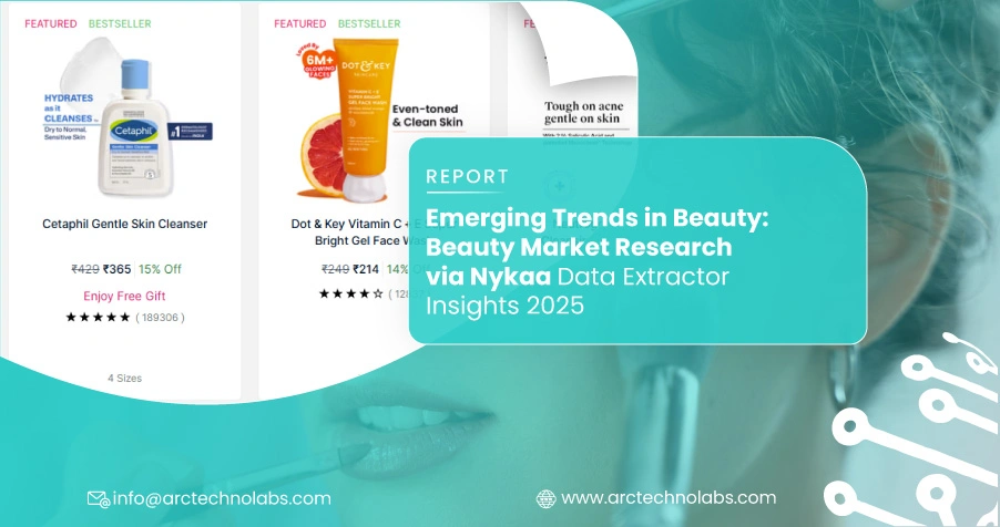Emerging Trends in Beauty: Beauty Market Research via Nykaa Data Extractor Insights 2025