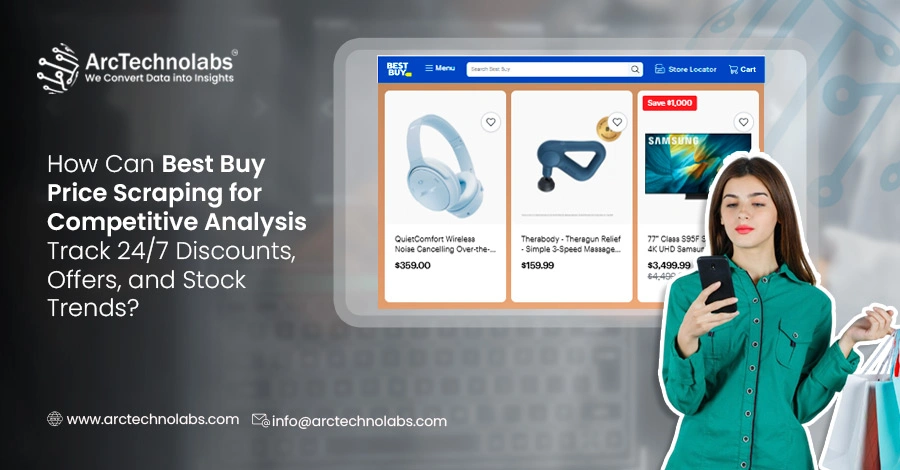 How Can Best Buy Price Scraping for Competitive Analysis Track 24/7 Discounts, Offers, and Stock Trends?