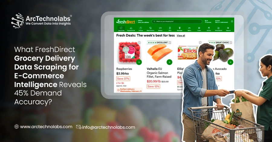 What FreshDirect Grocery Delivery Data Scraping for E-Commerce Intelligence Reveals 45% Demand Accuracy?