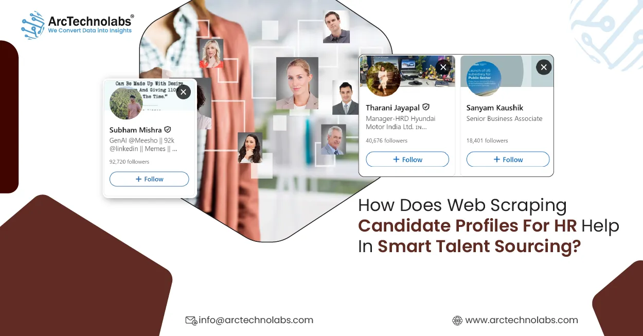 How Does Web Scraping Candidate Profiles For HR Help In Smart Talent Sourcing