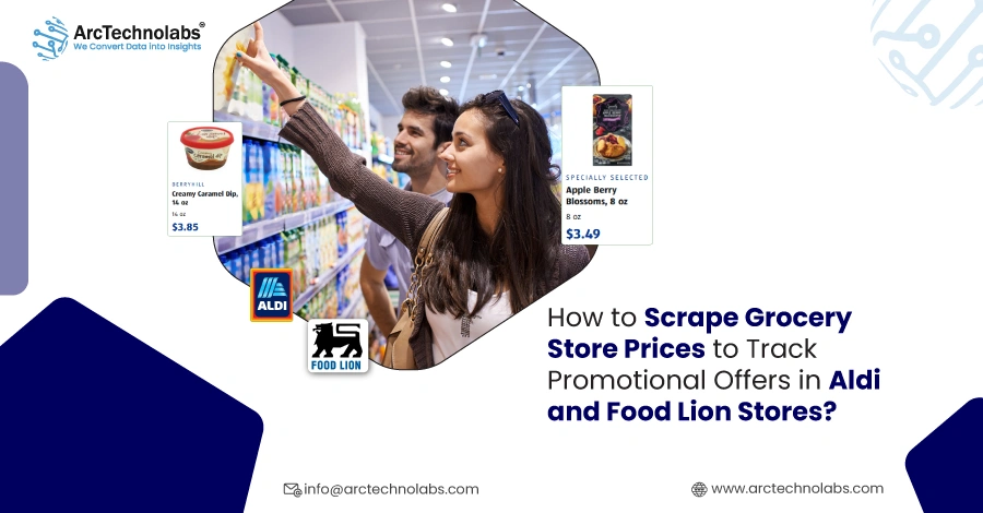 How to Scrape Grocery Store Prices to Track Promotional Offers in Aldi and Food Lion Stores?