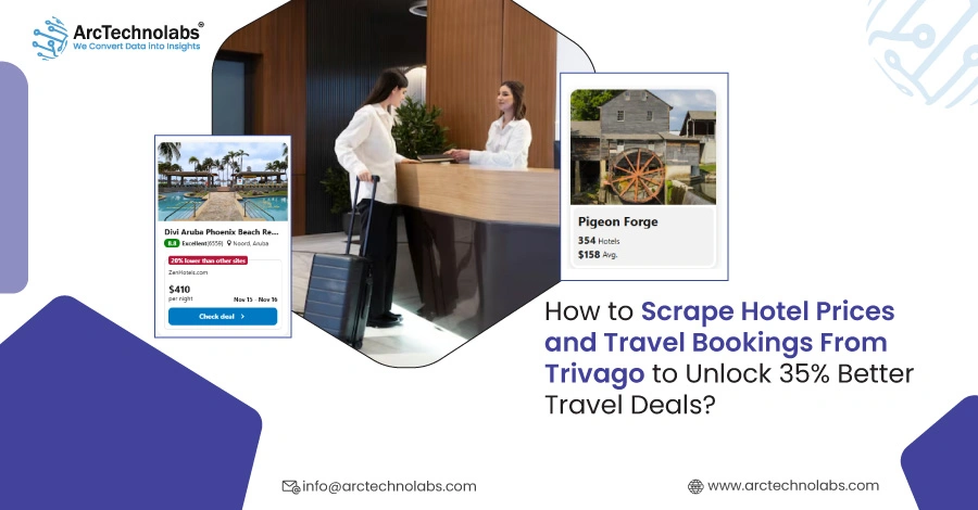 How to Scrape Hotel Prices and Travel Bookings From Trivago to Unlock 35% Better Travel Deals?