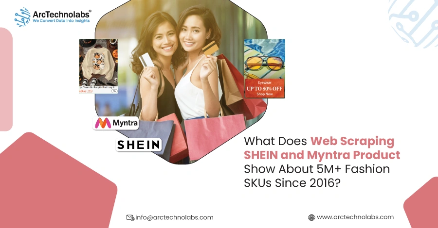 What Does Web Scraping SHEIN and Myntra Product Show About 5M+ Fashion SKUs Since 2016?