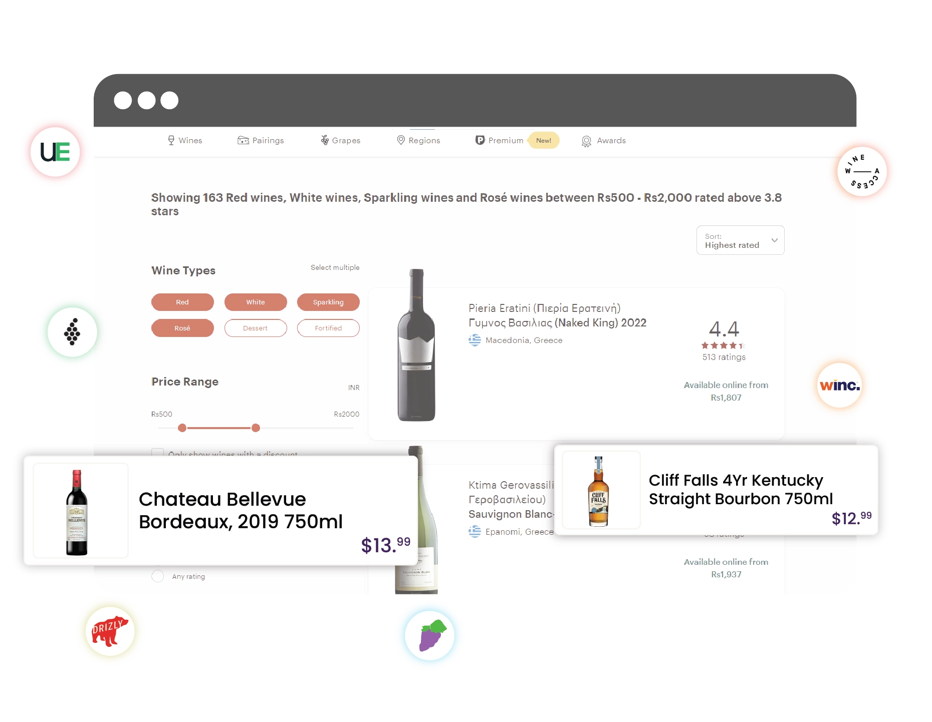 Liquor or Alcohol Datasets